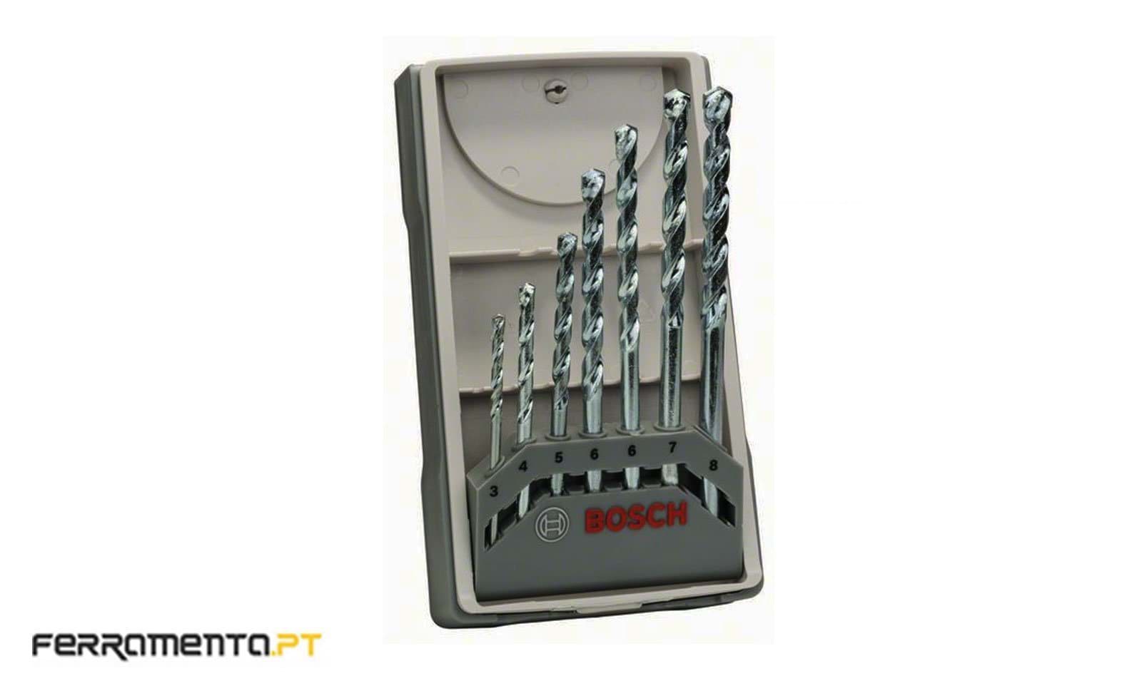 Conjunto de 7 Brocas para pedra Bosch 2.607.017.079