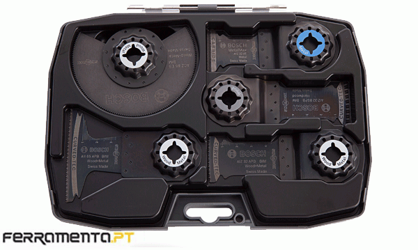 Conjunto de Acessórios p/ Multiferramenta 5un Bosch 2608664131