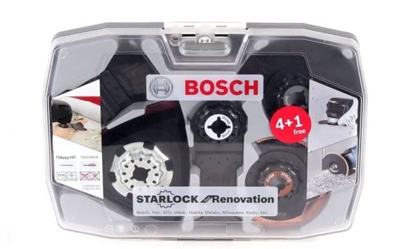 Conjunto de Acessórios p/ Multiferramenta 5un Bosch 2608664624