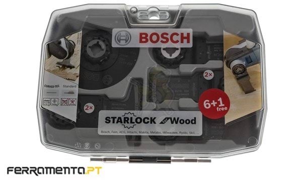 Conjunto de Acessórios p/ Multiferramenta 7un Bosch 2608664623