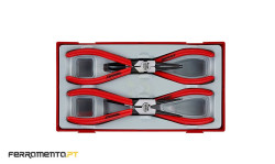 Conjunto de alicates de freios de 4pcs Teng Tools TT474-7 .