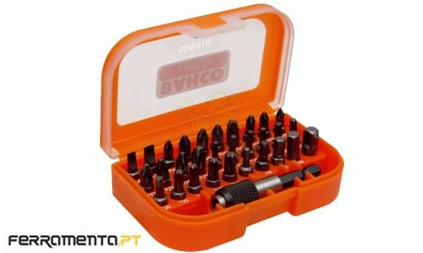Conjunto de Bits de 1/4" 31Pcs Bahco 59/S31B
