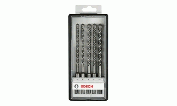 Conjunto de brocas de martelo SDS-Plus 5un Bosch 2607019928