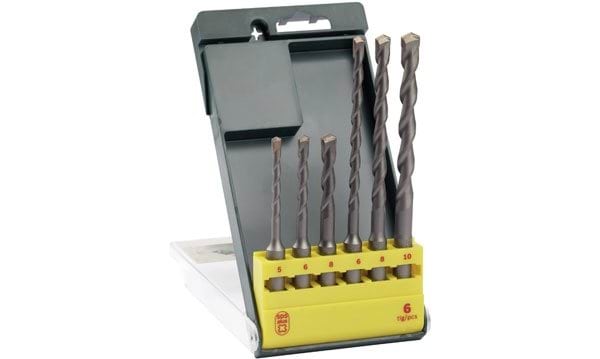 Conjunto de brocas de martelo SDS-Plus 6un Bosch 2607019447