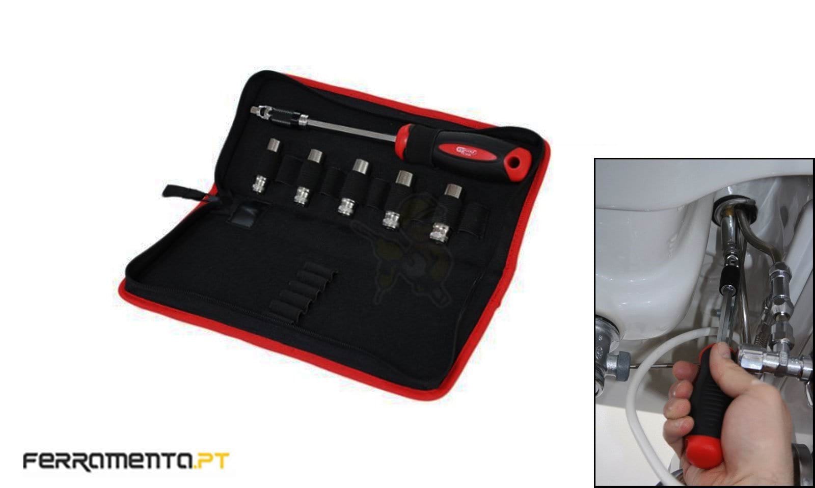 Conjunto de Chaves de Painel 9-13 mm 1/4'' KS Tools 116.2025