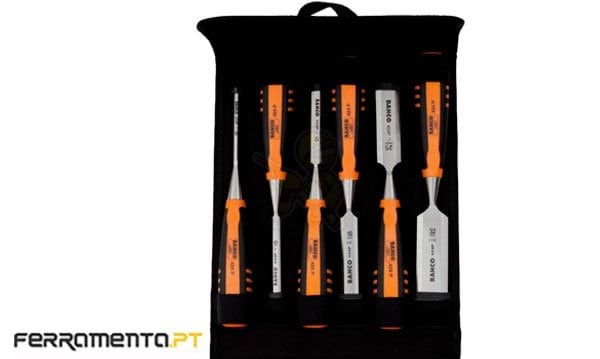 Conjunto de Formões para Madeira 6Pcs Bahco 424P-S6-PP
