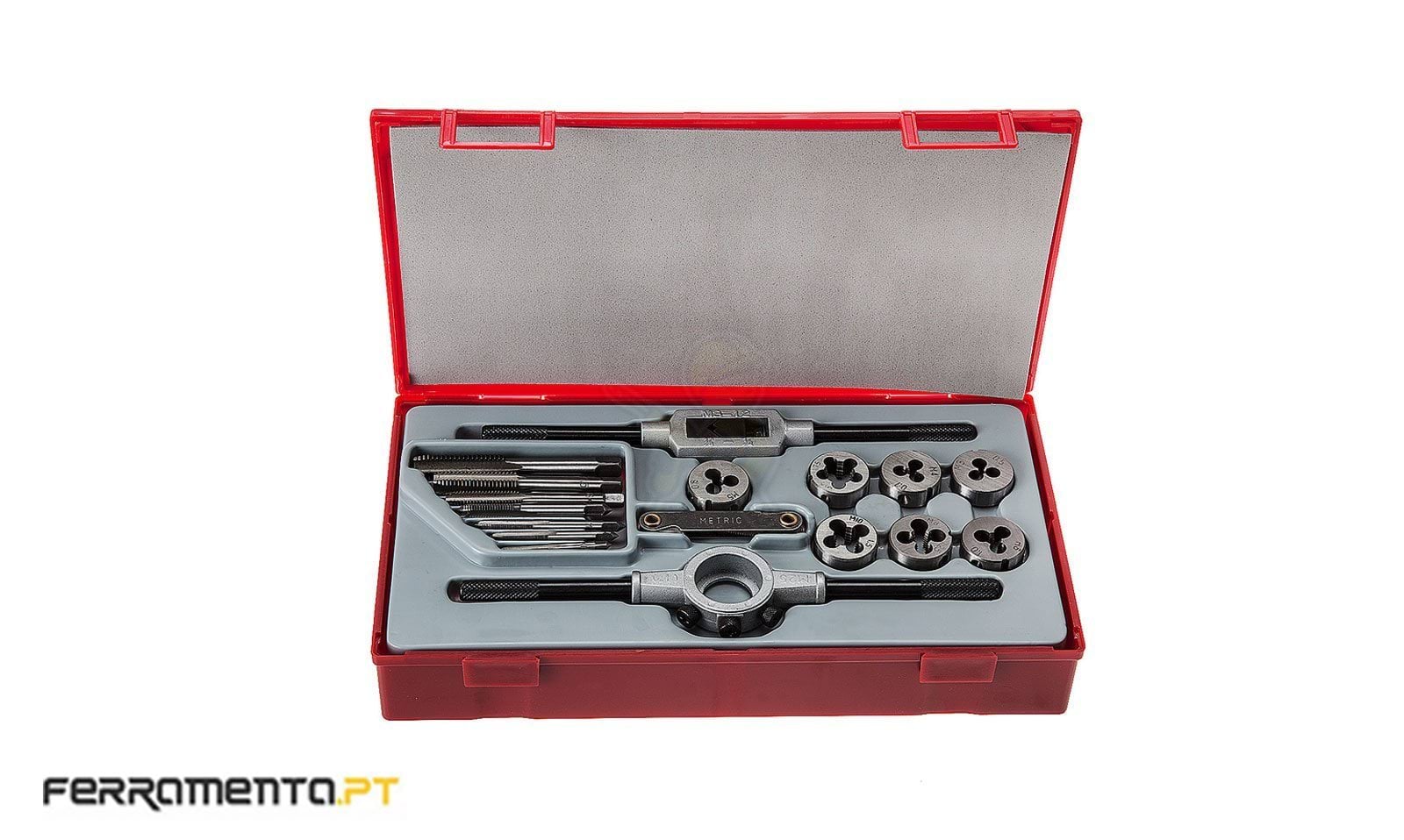 Conjunto de Machos e Caçonetes para abertura de roscas Teng Tools TTTD17