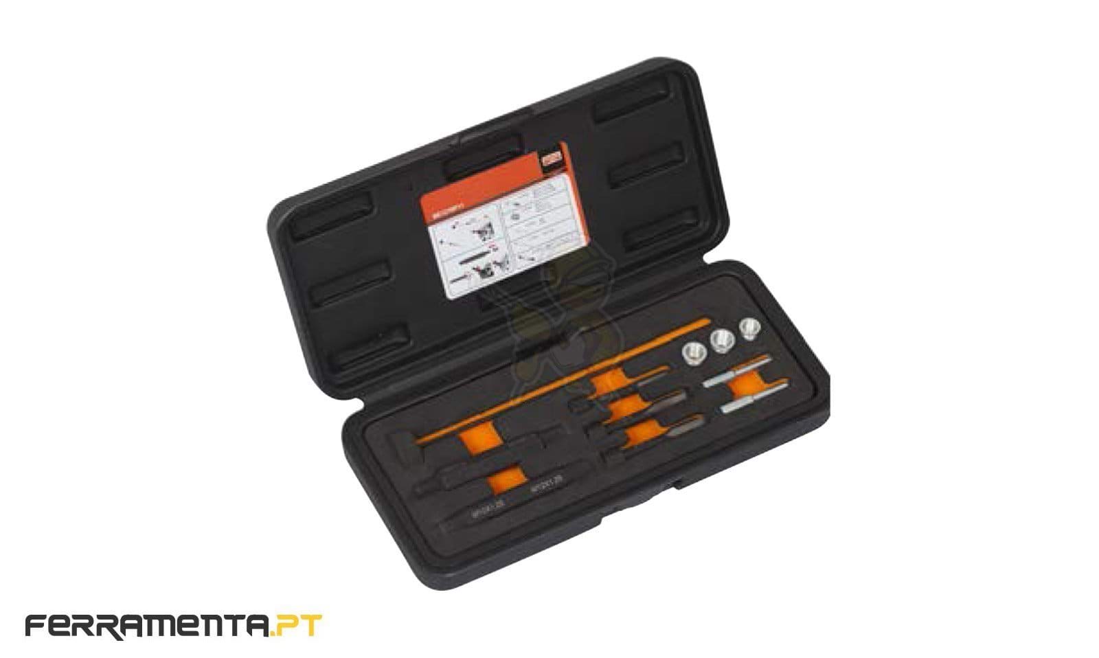 Conjunto de reparação de rosca de velas incandescentes Bahco BE1210P11