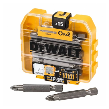 Conjunto Pontas PZ2 50mm (15 unid.) Dewalt DP73-QZ