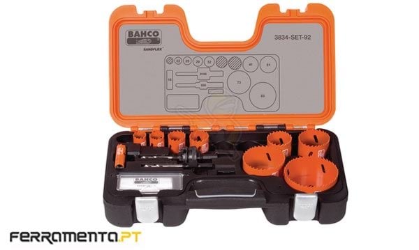 Conjunto Serras Craneanas 11Unidade Bahco 3834-SET-92