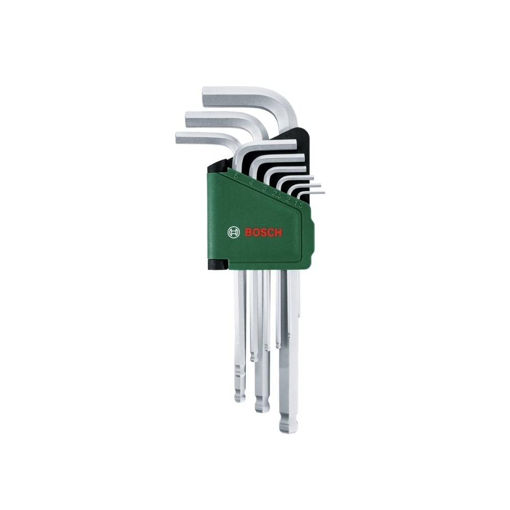 Conjunto de 9 Chaves Hexagonais Bosch 1600A032V1