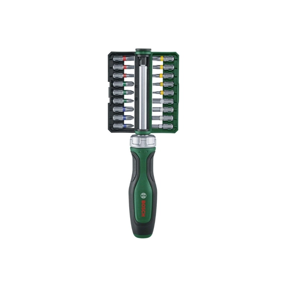 Conjunto de chaves de fenda com catraca de 18 peças Bosch 1600A02Z9A