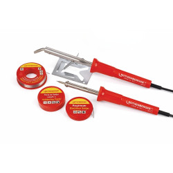Conjunto de Ferro de Soldar Aço Profissional 25W/ 80W Conjunto 35060