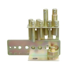 Conjunto de prensagem com placa de perfuração Holzmann DDS25