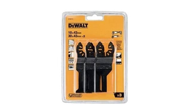 Conjuto De 3 Lâminas P/ Multi-ferramenta Oscilante Dewalt DT20713-QZ