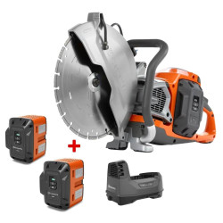 Cortadora 350mm a Bateria K1 PACE Rescue + 2 Baterias + Carregador Husqvarna 970519201