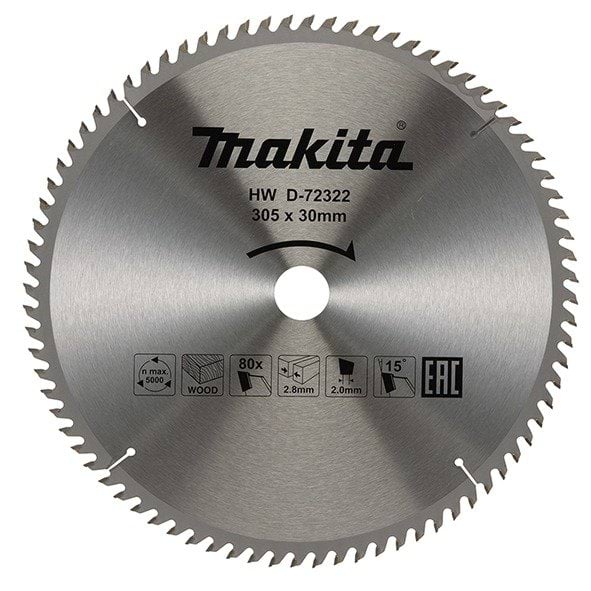 Makita Disco Pastilhado 305x30 (80T) 