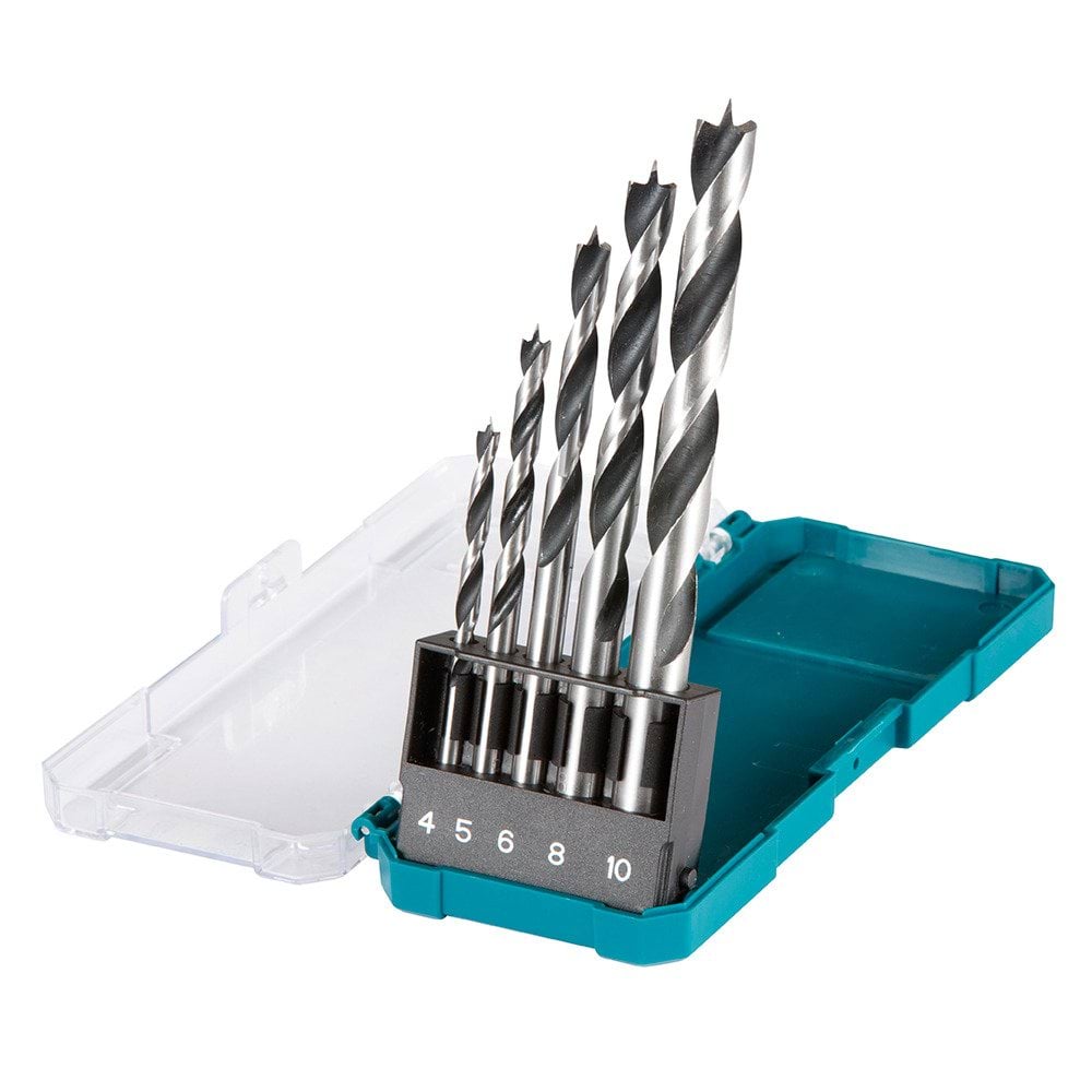  Kit Brocas de Madeira 5 peças Makita D-72861                          