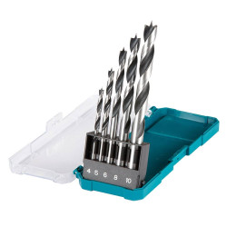Kit Brocas de Madeira 5 peças Makita D-72861