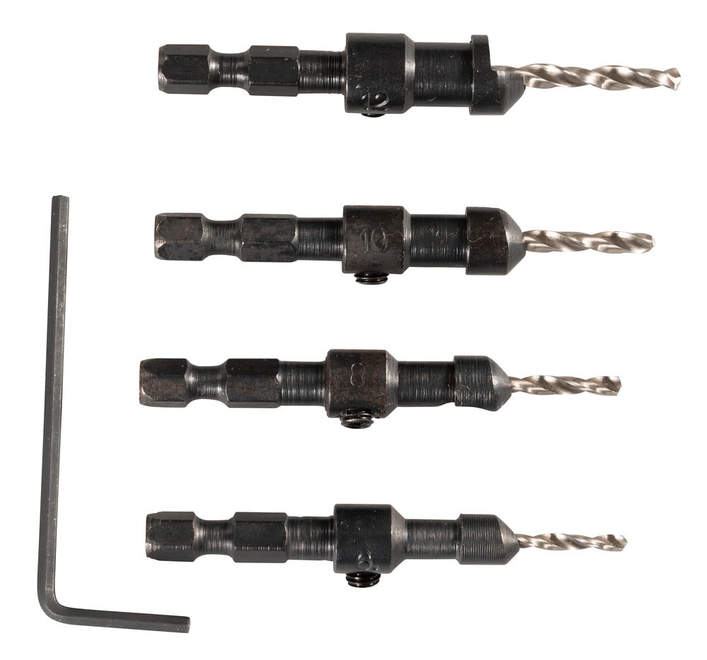 Set de Brocas, 4 peças Makita D-73455