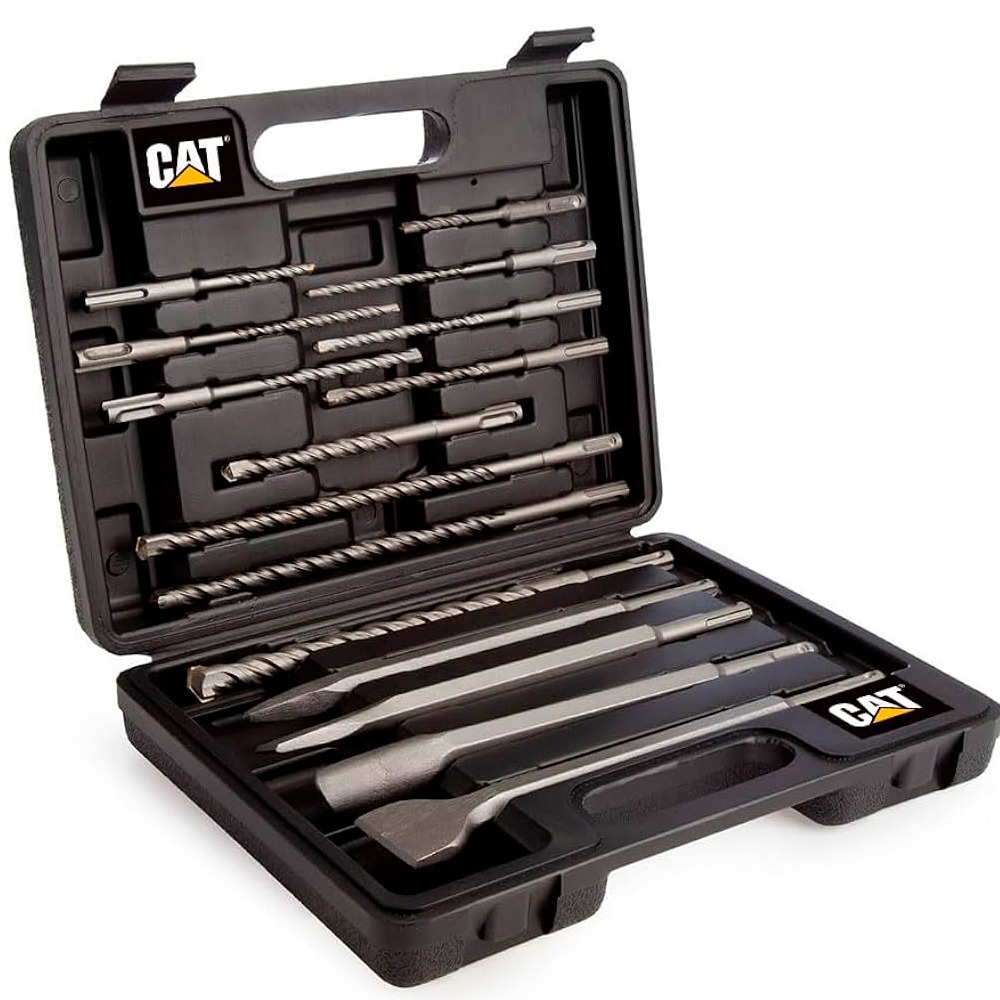 Conjunto Brocas e Cinzéis SDS Plus 17Pcs Cat DA03902