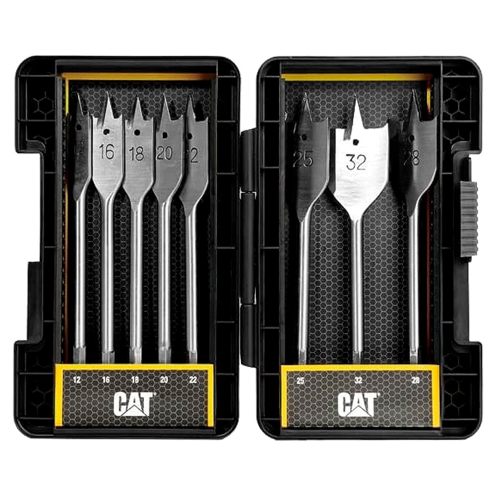 Brocas de Pua para Madeira 8 Peças CAT DA05901