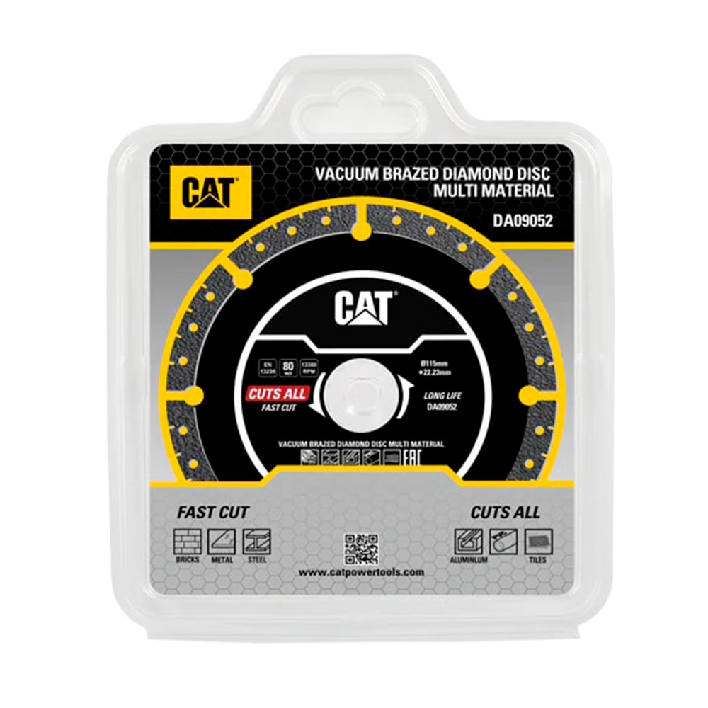 Disco de Diamante Multifunções CAT DA09052  