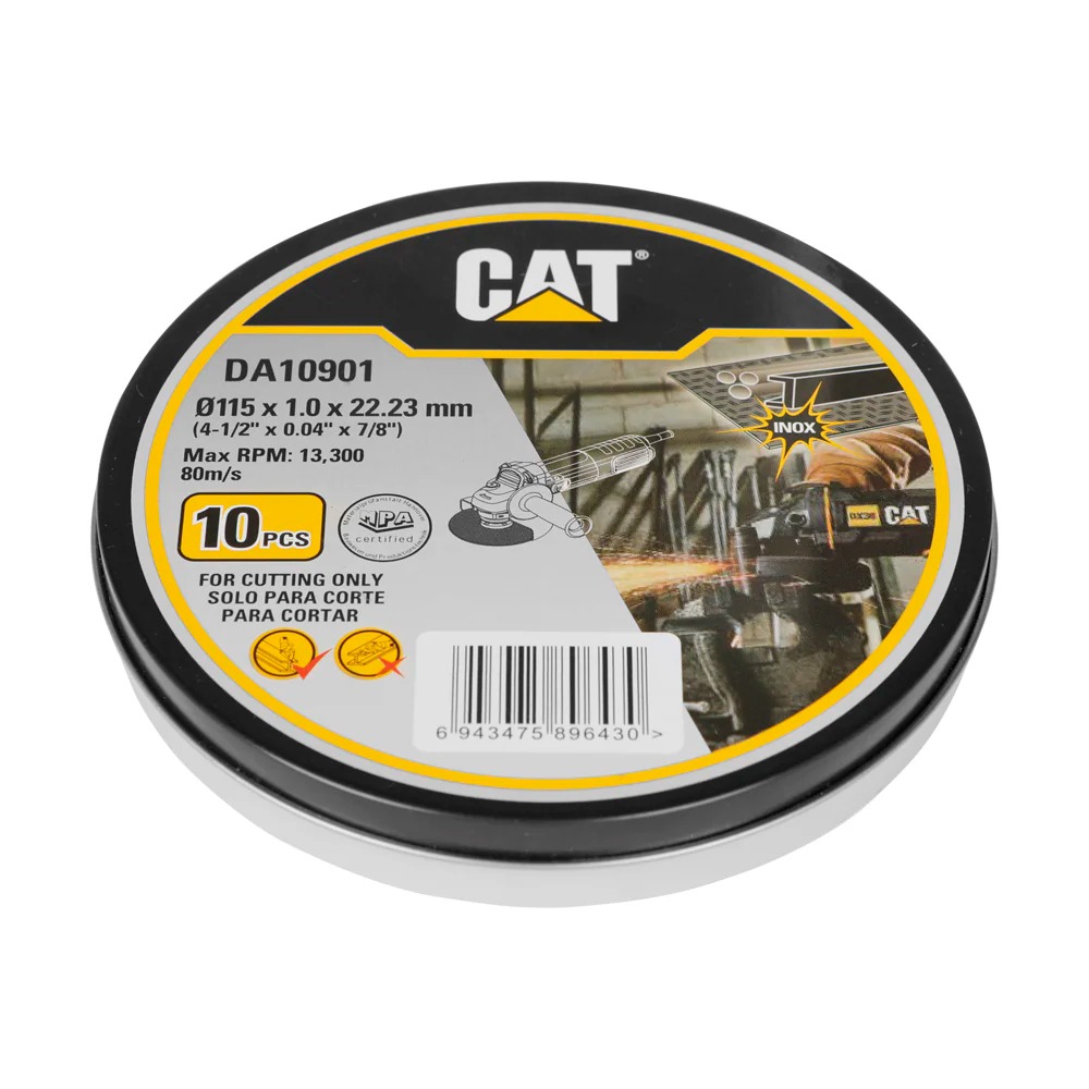 Disco de Corte Plano TI 4-1/2" CAT DA10901 