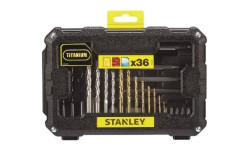 Conjunto de Brocas e Bits 36Pcs Stanley STA7222-XJ