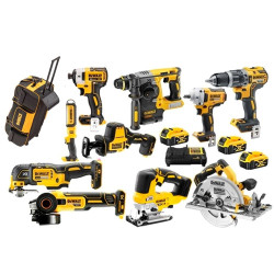 Kit Combo 10 Maquinas 18V + Mala Com Rodas DWST1-79210 Dewalt DCD796NPRO32