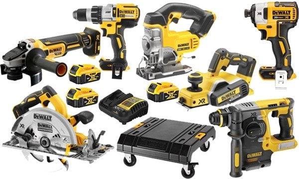 Kit Combo 7 Maquinas 18V + Carrinho DWST1-71229 Dewalt DCD996NPRO17