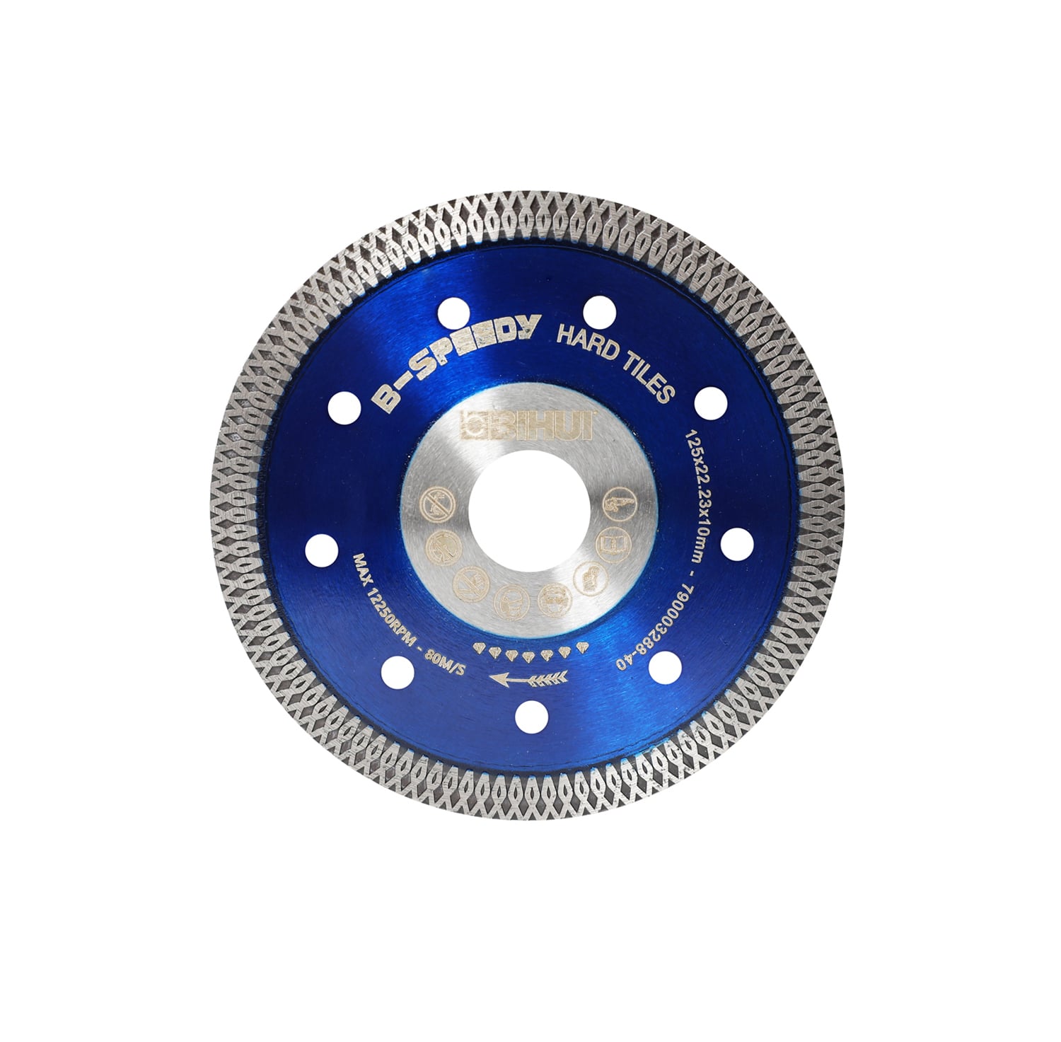 Disco de corte de diamante 125 mm  Bihui DCDM125