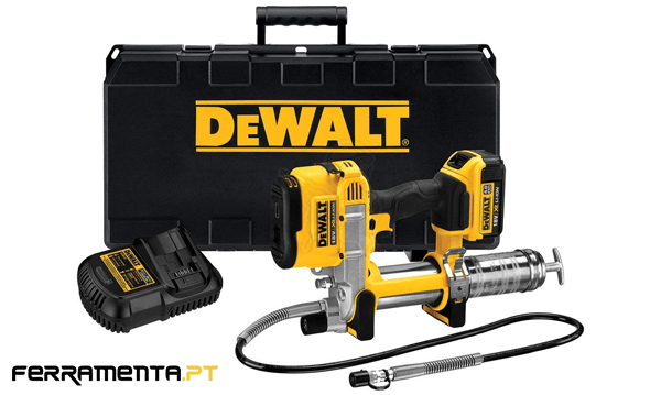 Pistola de lubrificação 18V Dewalt DCGG571M1-QW