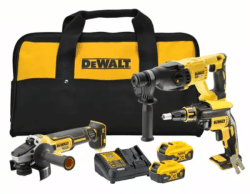 Kit Combo de Pladur 3 Máquinas 18V DeWalt DCK304P2-QW