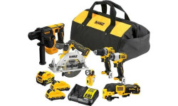 Kit Combo 6 Máquinas XR 12V S/Escovas Dewalt DCK611P1D2-QW