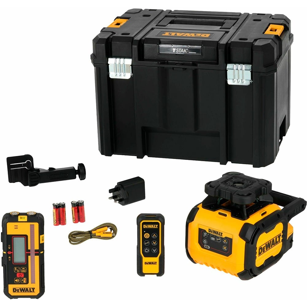 Nível Laser Rotativo Vermelho DEWALT DCLE15211R-QW  