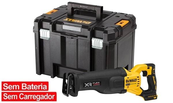 Serra de Sabre S/ Escovas XR 18V FLEXVOLT Dewalt DCS386NT-XJ