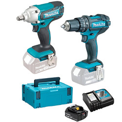 Martelo DHR171Z + Berbequim DDF482Z Makita DDF482PRO2