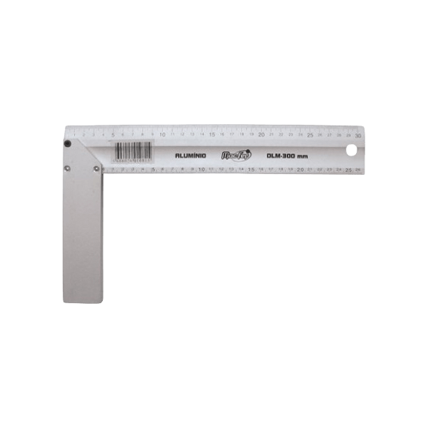 Esquadro Alumínio DLM Macfer 010.008