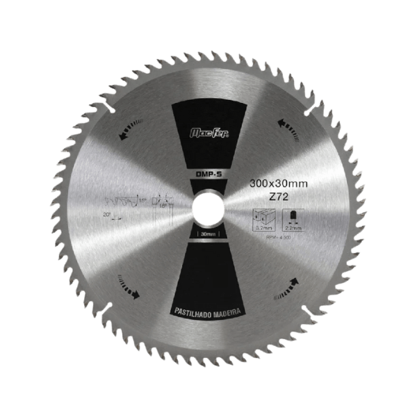 Discos Pastilhados DMP para Madeira Ø140 - 500mm MacFer