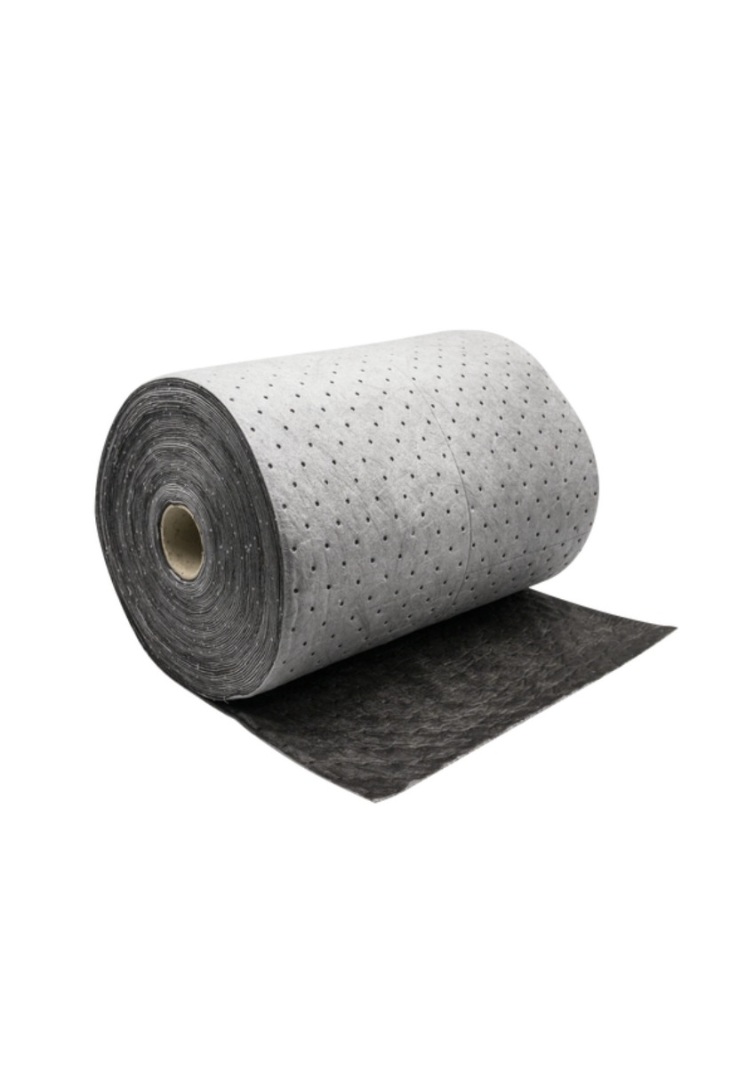 Absorvente têxtil em rolo 50x40 275gr Cinza Universal Wippytex 14020095