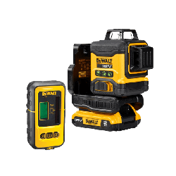 DeWalt Kit = DCLE34031D1 + DE0892G (Nível Laser 18V + Detetor)
