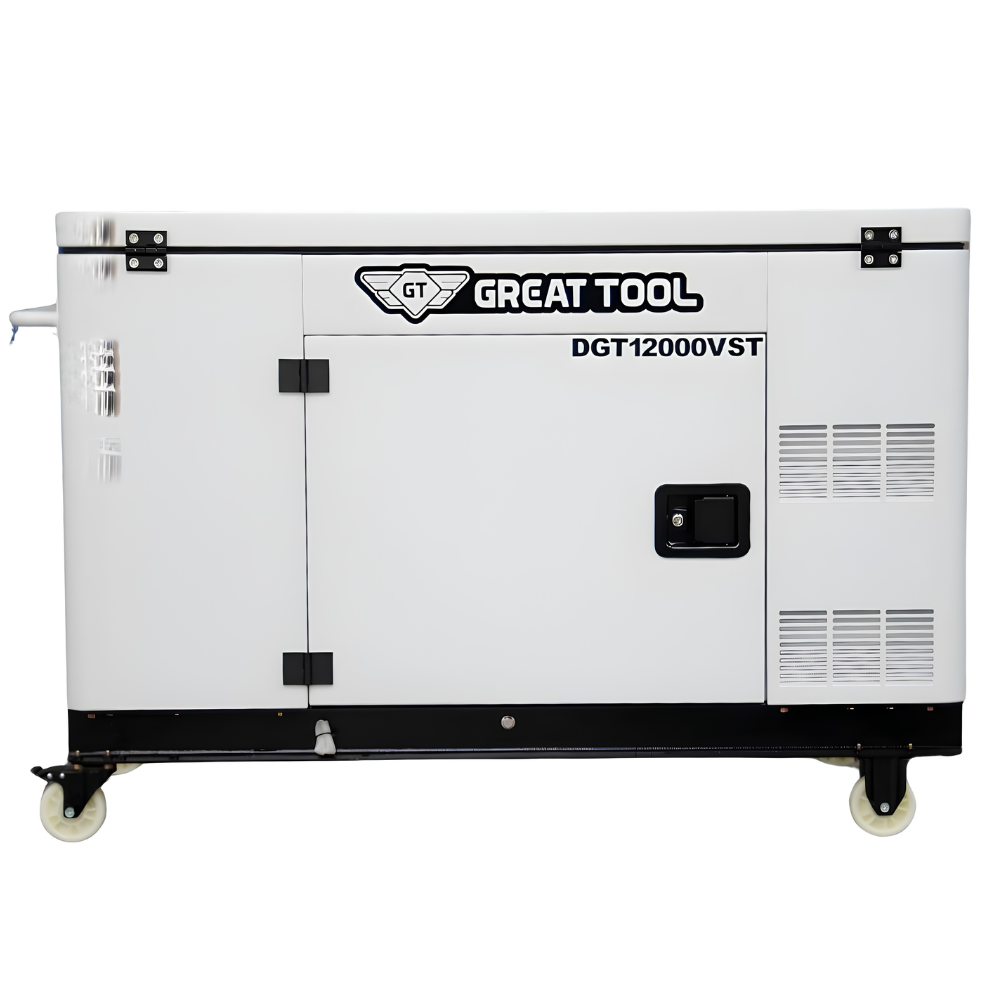 Gerador Diesel Silencioso 11,4kVA FullPower c/radiador Great Tool DGT12000VST