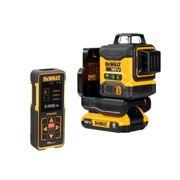 DeWalt Kit = DCLE34031D1 + DW03050 (Nível Laser + Medidor)
