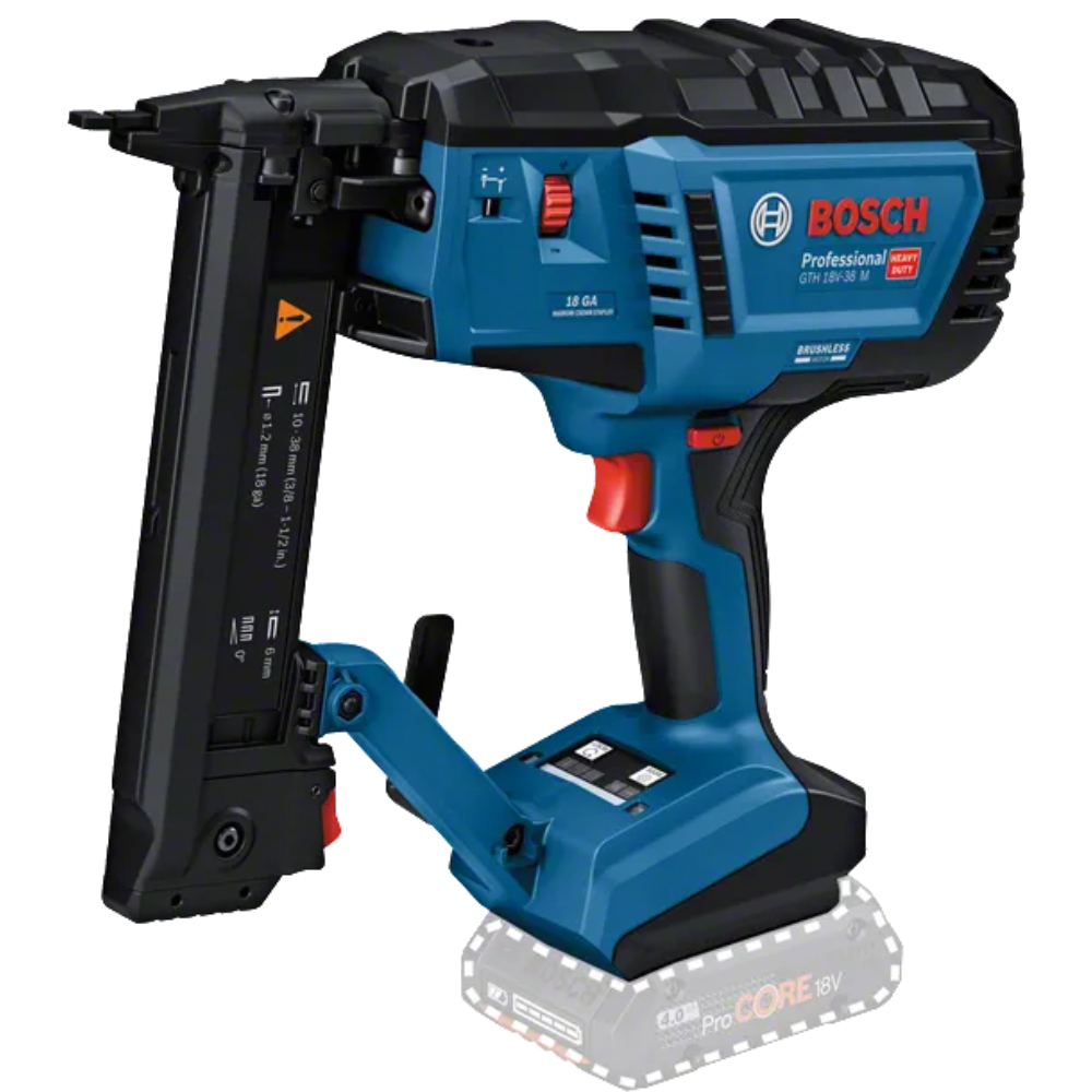 Agrafador para Madeira GTH 18V-38 M professional Bosch 0601482500