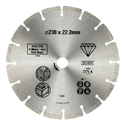 Disco de Diamante 230mm p/ Betão Stanley STA38117-XJ