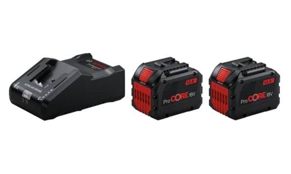 2 Baterias Procore18V 12 Ah + GAL 18V-160 Profissional 1600A02T5W