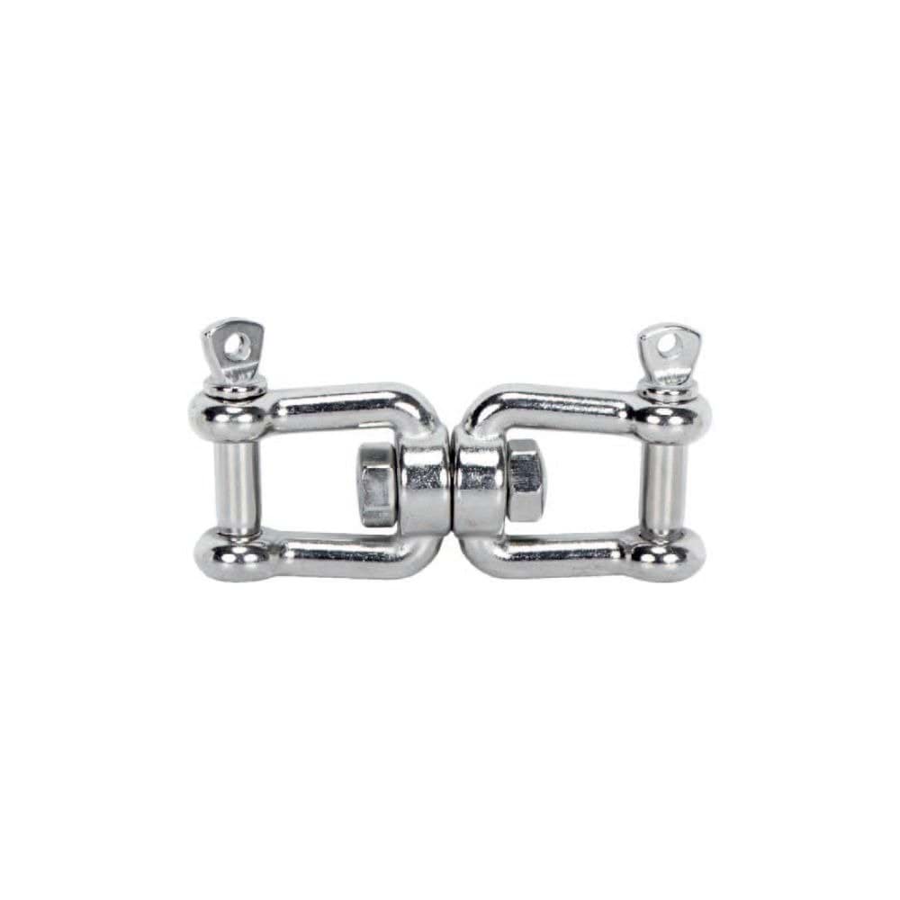 Destorcedor inox AISI316 c/ manilha dupla de 13mm Macfer 035.0085