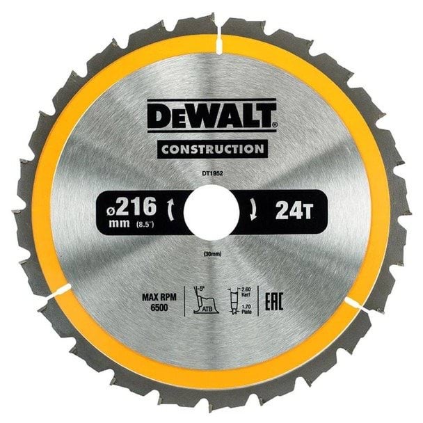 Disco Para Madeira 115 – 315 mm Dewalt DT19-QZ