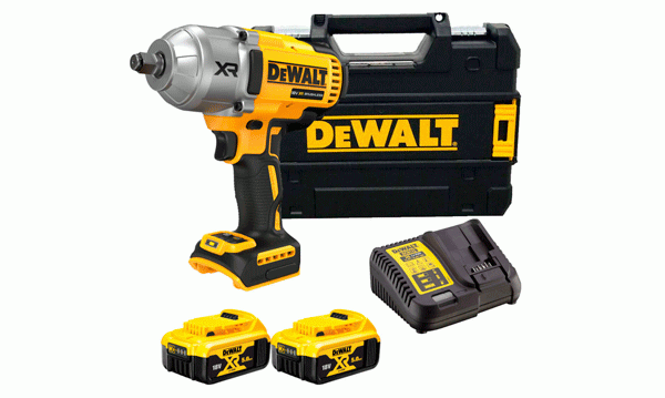 Chave De Impacto 1/2" 1.396Nm XR 18V 5Ah DeWalt DCF900P2T
